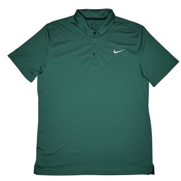 Nike Dri-Fit Polo Men's size M Green - Picture 2 of 8